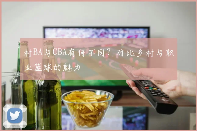 村BA与CBA有何不同？对比乡村与职业篮球的魅力